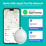 F03 Smart Finder Bluetooth-kompatibel Bagagespårare Nyckel Smart Tagg för iOS