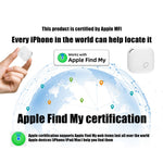 F02 Smart Finder Bluetooth-compatible Luggage Tracker Car Key Smart Tag for iOS