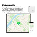 F02 Smart Finder Bluetooth-compatible Luggage Tracker Car Key Smart Tag for iOS