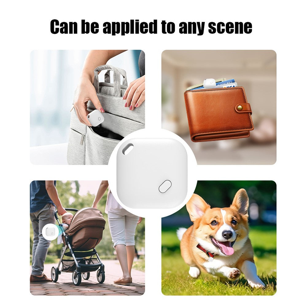 F02 Smart Finder Bluetooth-compatible Luggage Tracker Car Key Smart Tag for iOS