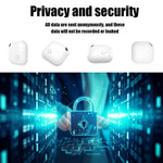 F02 Smart Finder Bluetooth-compatible Luggage Tracker Car Key Smart Tag for iOS
