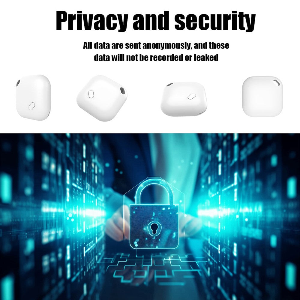 F02 Smart Finder Bluetooth-compatible Luggage Tracker Car Key Smart Tag for iOS