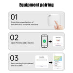 F02 Smart Finder Bluetooth-compatible Luggage Tracker Car Key Smart Tag for iOS