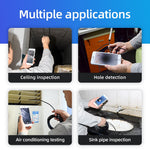 109A 10m Hard Wire WiFi Endoscope Night Vision Camera Lens Industrial Borescope for Cell Phone