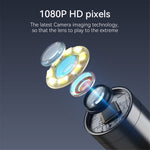 C43 5m Wire 8mm Single Lens Inspection Borescope 1080P Camera Endoscope with 4.3 inch Screen
