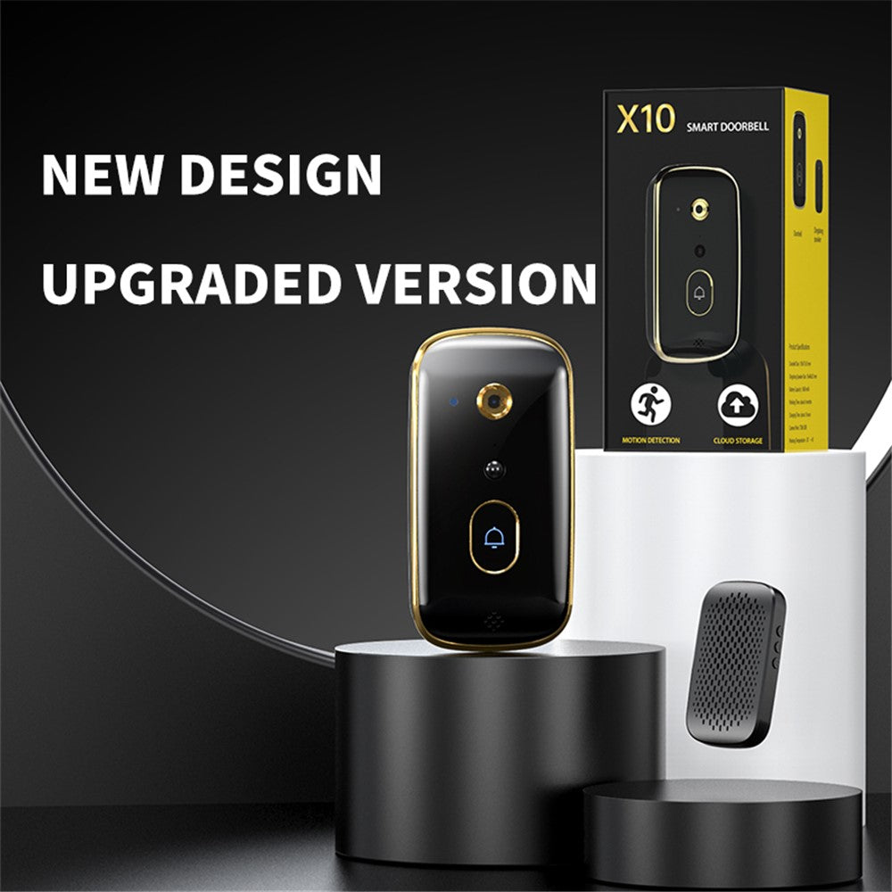 X10 Motion Detection Wireless WiFi Doorbell Phone APP Voice Intercom Video Talk Smart Door Bell