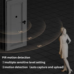 X10 Motion Detection Wireless WiFi Doorbell Phone APP Voice Intercom Video Talk Smart Door Bell