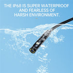 AN112 5m Soft Wire 8mm Dual Lens 3.0MP HD Endoscope Phone Industrial Pipe Inspection Camera