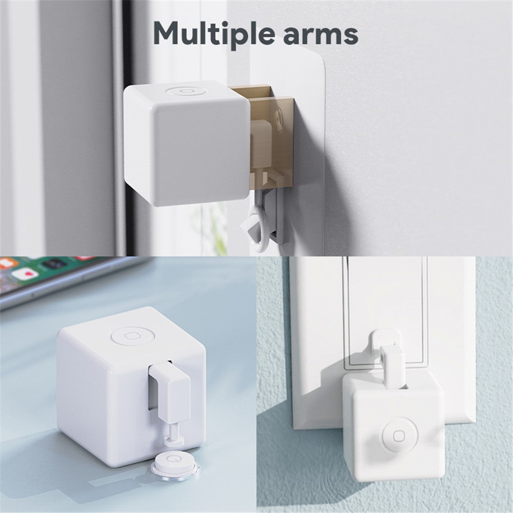 ADFB0301 Adaprox Tuya Bluetooth-kompatibel Fingerbot Plus Smart Switch Knaptrykker APP Stemmefjernbetjening
