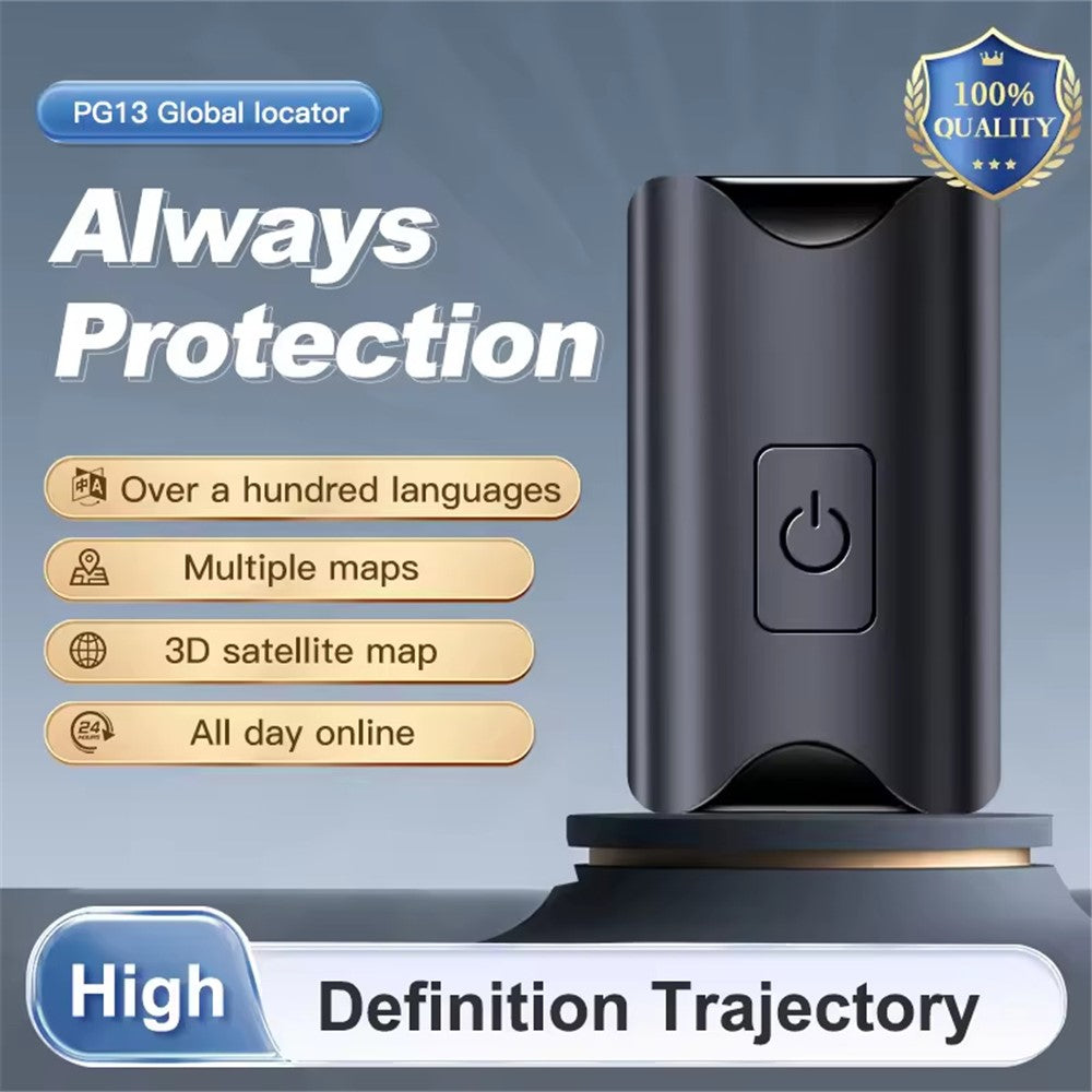 PG13 Car Tracker Vehicle Locator Anti-Lost Tracking Device SUV Locator (No WiFi Built-In)