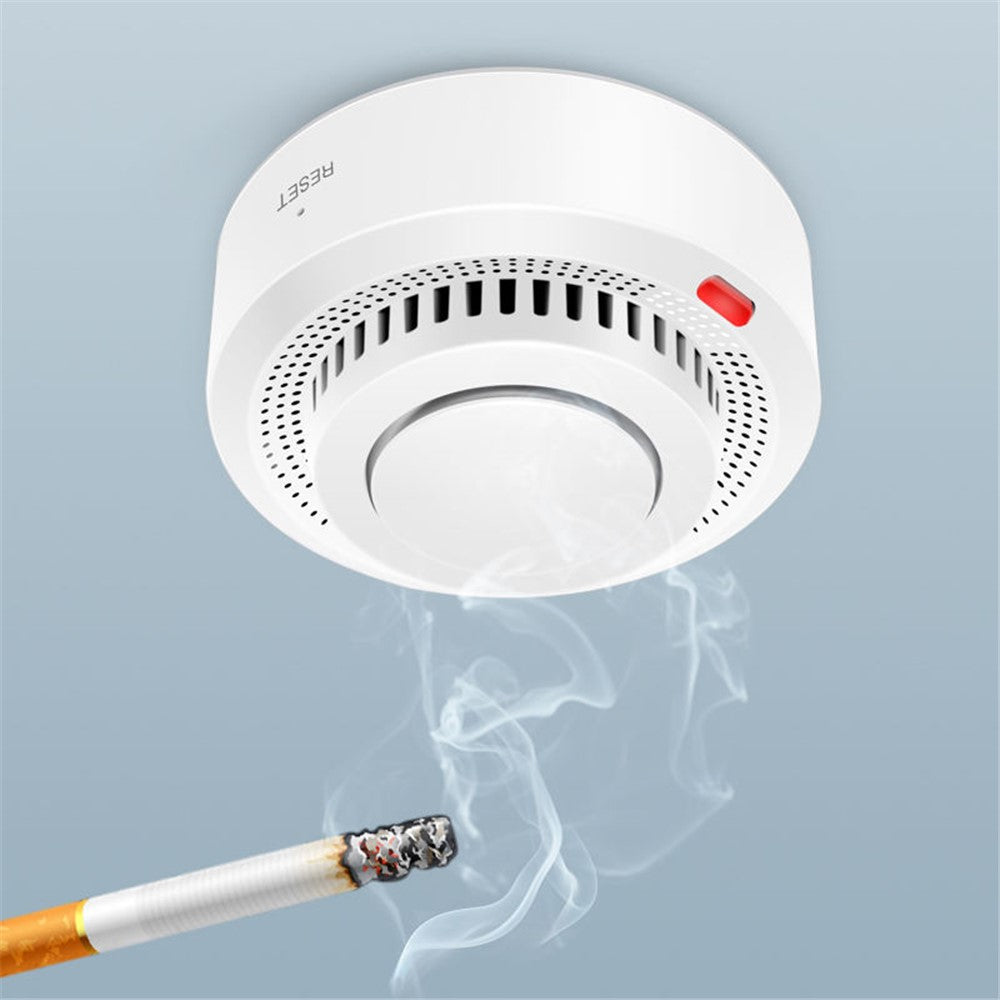 Tuya Zigbee Smoke Detector Real Time Monitoring Smoke Sensor Alarm Works with Alexa / Google Assistant