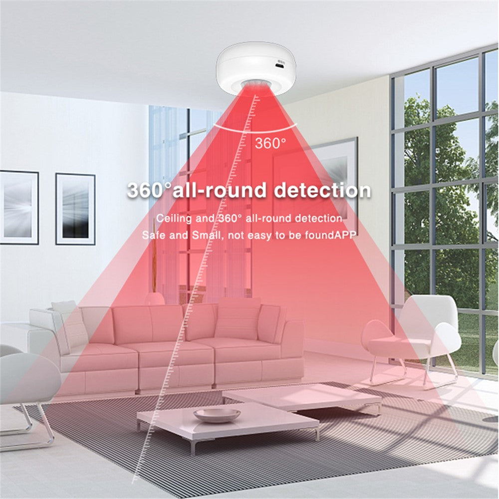 WiFi Human Presence Sensor Tuya Smart App Control Motion Detection PIR Sensor