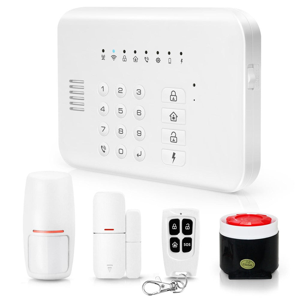 GW1 WiFi GSM Tuya Smart Home Security Alarm  System Anti-Theft Auto Dialer
