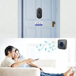 N65-1T1 Wireless Door Bell Colorful Light Flashing Adjustable Volume Home Doorbell, 1 Transmitter+1 Receiver
