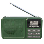 P11 Portable Outdoor Solar Power Rechargeable DAB / FM Radio Support Bluetooth-compatible Connection