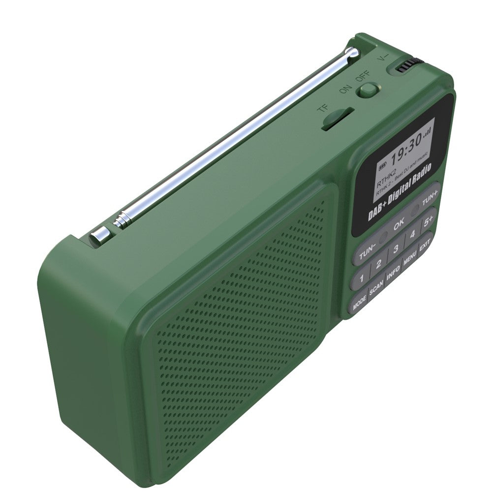 P11 Portable Outdoor Solar Power Rechargeable DAB / FM Radio Support Bluetooth-compatible Connection