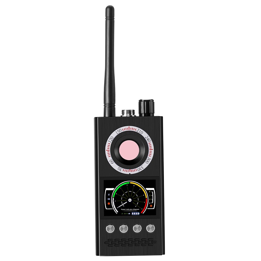 K68 Wireless Signal Detector RF Bug Finder Anti-Spy Camera Detector GPS Tracker Locator, Upgraded Version