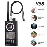 K68 Wireless Signal Detector RF Bug Finder Anti-Spy Camera Detector GPS Tracker Locator, Upgraded Version