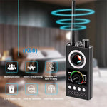 K68 Wireless Signal Detector RF Bug Finder Anti-Spy Camera Detector GPS Tracker Locator, Upgraded Version