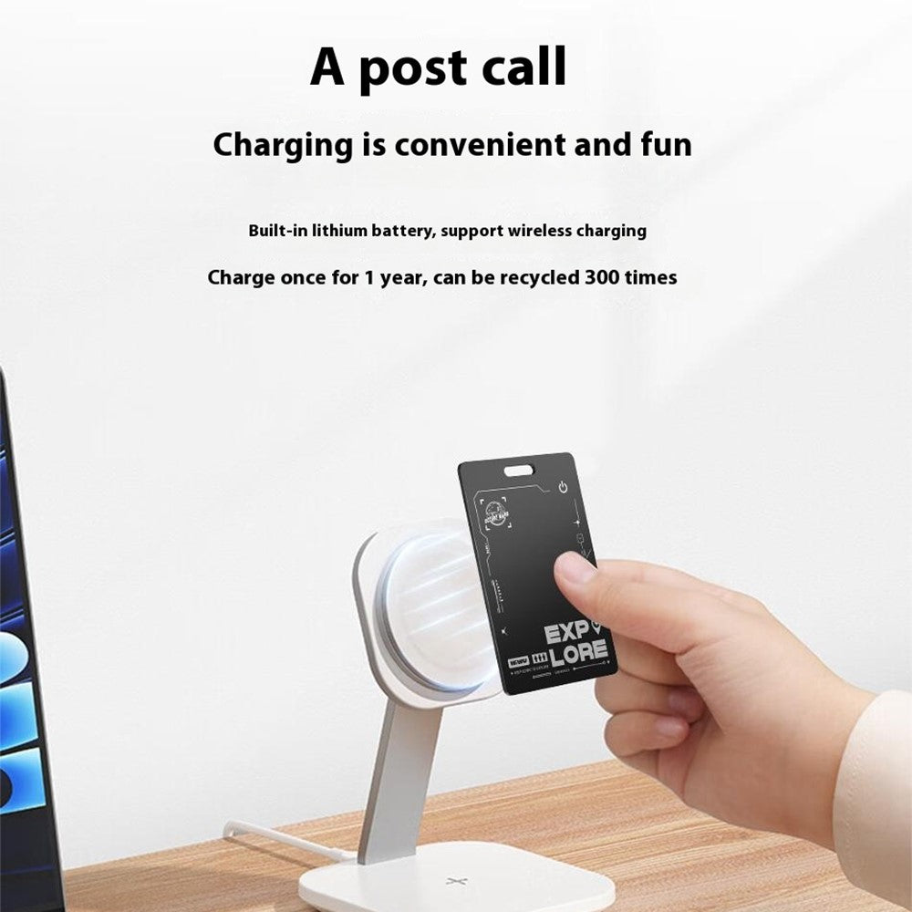 WIWU WT-03 iTag Card Shaped Key Bag Luggage Finder Anti-Loss Device Tracker for iOS