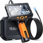 TESLONG NTS300 1m Wire 5.5mm Lens Waterproof Endoscope 5.0-inch LCD Screen Inspection Borescope