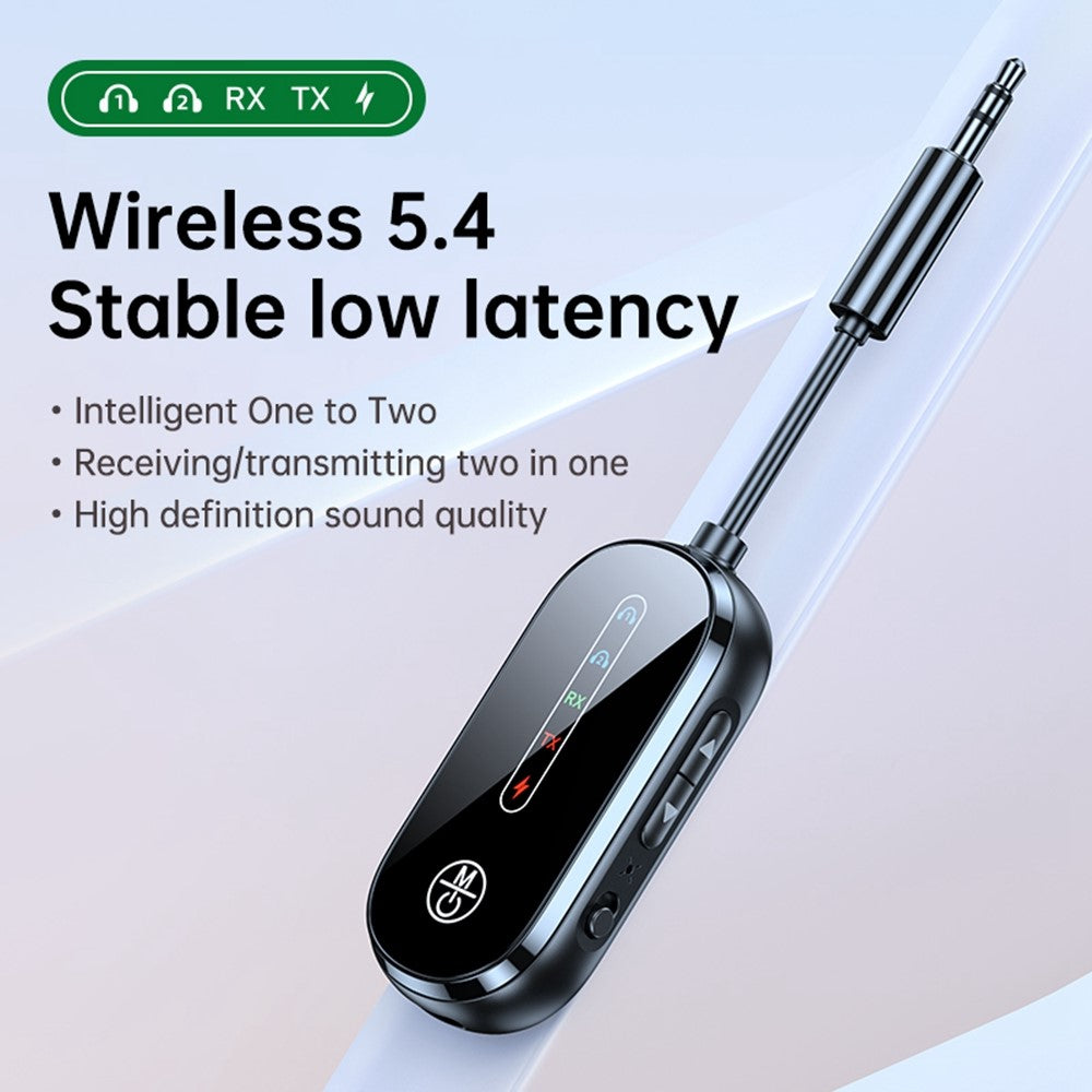 C83PRO 3.5mm AUX Adapter Bluetooth-compatible 5.4 Transmitter Receiver for Connecting 2 Wireless Devices