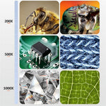 307 2MP Digital Microscope Camera 4.3 inch Screen 1000X Magnification Kids Microscope Video Recorder