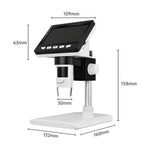 307 2MP Digital Microscope Camera 4.3 inch Screen 1000X Magnification Kids Microscope Video Recorder