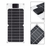 GKM215 6W 5V monokrystallinsk solpaneloplader med USB-port bærbar til mobiltelefon, camping, vandring og rejser
