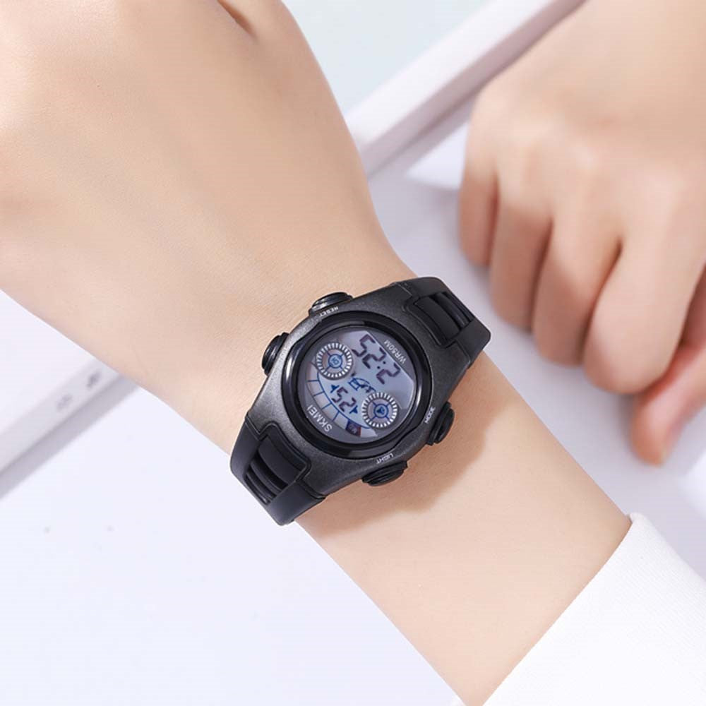 SKMEI 2309 Student Kids LED Backlight Digital Watch Date Alarm Clock Sports Electronic Watch