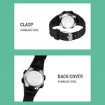 SKMEI 2309 Student Kids LED Backlight Digital Watch Date Alarm Clock Sports Electronic Watch