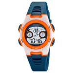 SKMEI 2309 Student Kids LED Backlight Digital Watch Date Alarm Clock Sports Electronic Watch