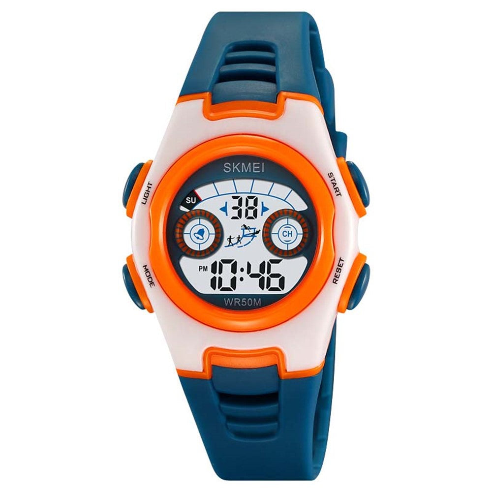 SKMEI 2309 Student Kids LED Backlight Digital Watch Date Alarm Clock Sports Electronic Watch