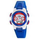 SKMEI 2309 Student Kids LED Backlight Digital Watch Date Alarm Clock Sports Electronic Watch