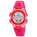 SKMEI 2309 Student Kids LED Backlight Digital Watch Date Alarm Clock Sports Electronic Watch