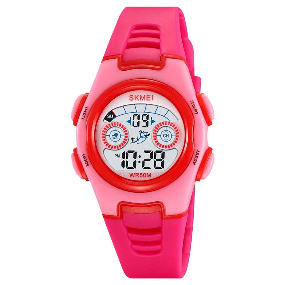 SKMEI 2309 Student Kids LED Backlight Digital Watch Date Alarm Clock Sports Electronic Watch