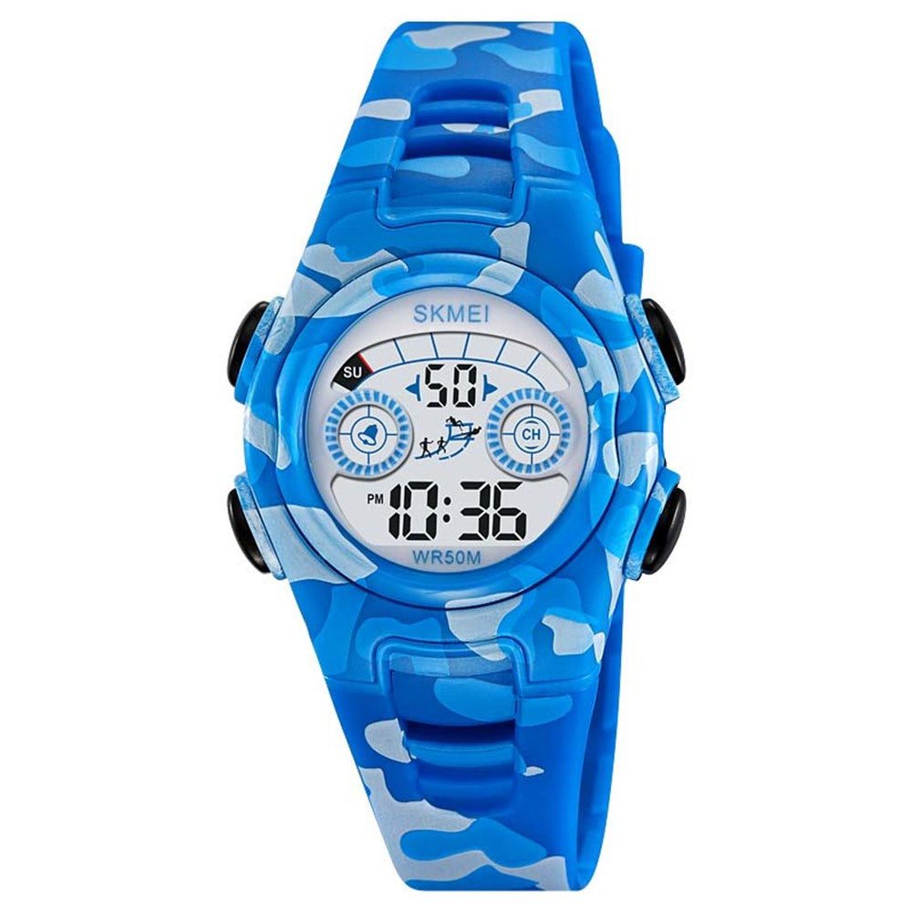SKMEI 2309 Student Kids LED Backlight Digital Watch Date Alarm Clock Sports Electronic Watch