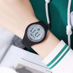SKMEI 2317 Moderiktig Student Lysande Digital Klocka All-Match Elektronisk Armbandsur