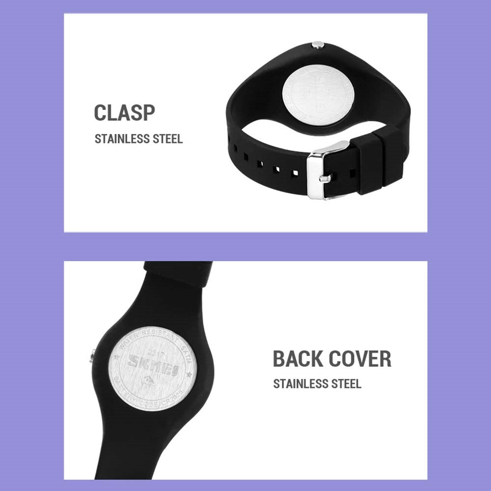 SKMEI 2317 Moderiktig Student Lysande Digital Klocka All-Match Elektronisk Armbandsur