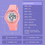 SKMEI 2317 Moderiktig Student Lysande Digital Klocka All-Match Elektronisk Armbandsur