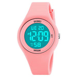 SKMEI 2317 Moderiktig Student Lysande Digital Klocka All-Match Elektronisk Armbandsur