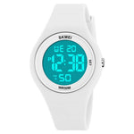SKMEI 2317 Moderiktig Student Lysande Digital Klocka All-Match Elektronisk Armbandsur