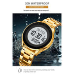 SKMEI 2300 Qibla Direction Indicator Digital Watch Luminous Bookmark Function Electronic Watch