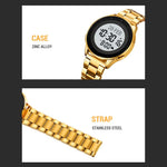 SKMEI 2300 Qibla Direction Indicator Digital Watch Luminous Bookmark Function Electronic Watch