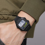 SKMEI 2307 Square Digital Watch Luminous Outdoor Sports Electronic Watch