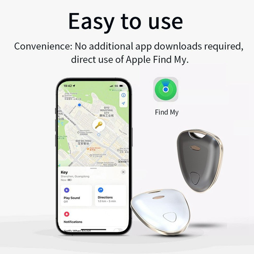 F4 Wireless Smart Tag lPX6 Waterproof Bluetooth-compatible Luggage Tracker Wallet Key Finder for iOS
