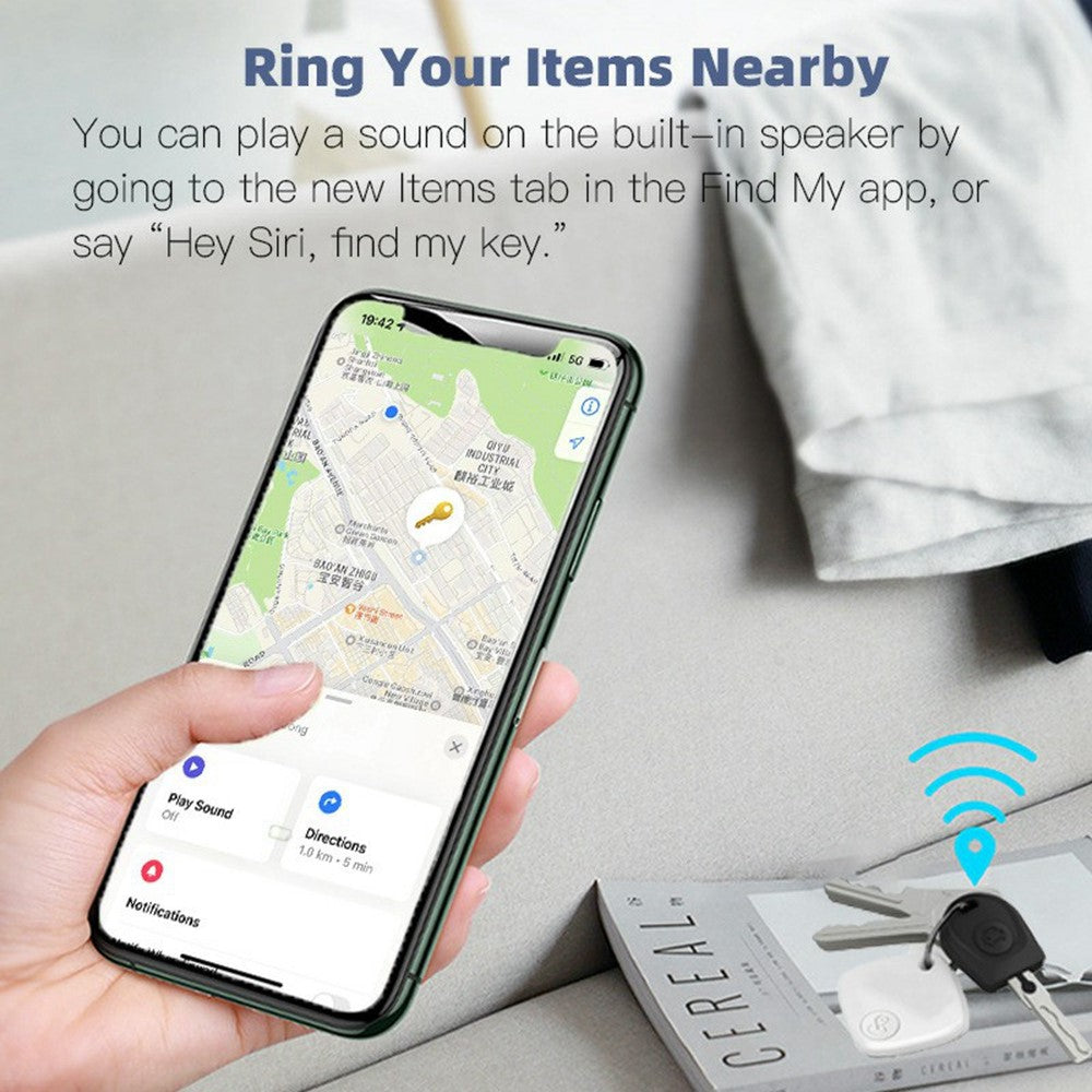 F2 Sualio Tag Wireless Smart Tracker for iOS, Bluetooth-compatible Luggage Wallet Key Finder