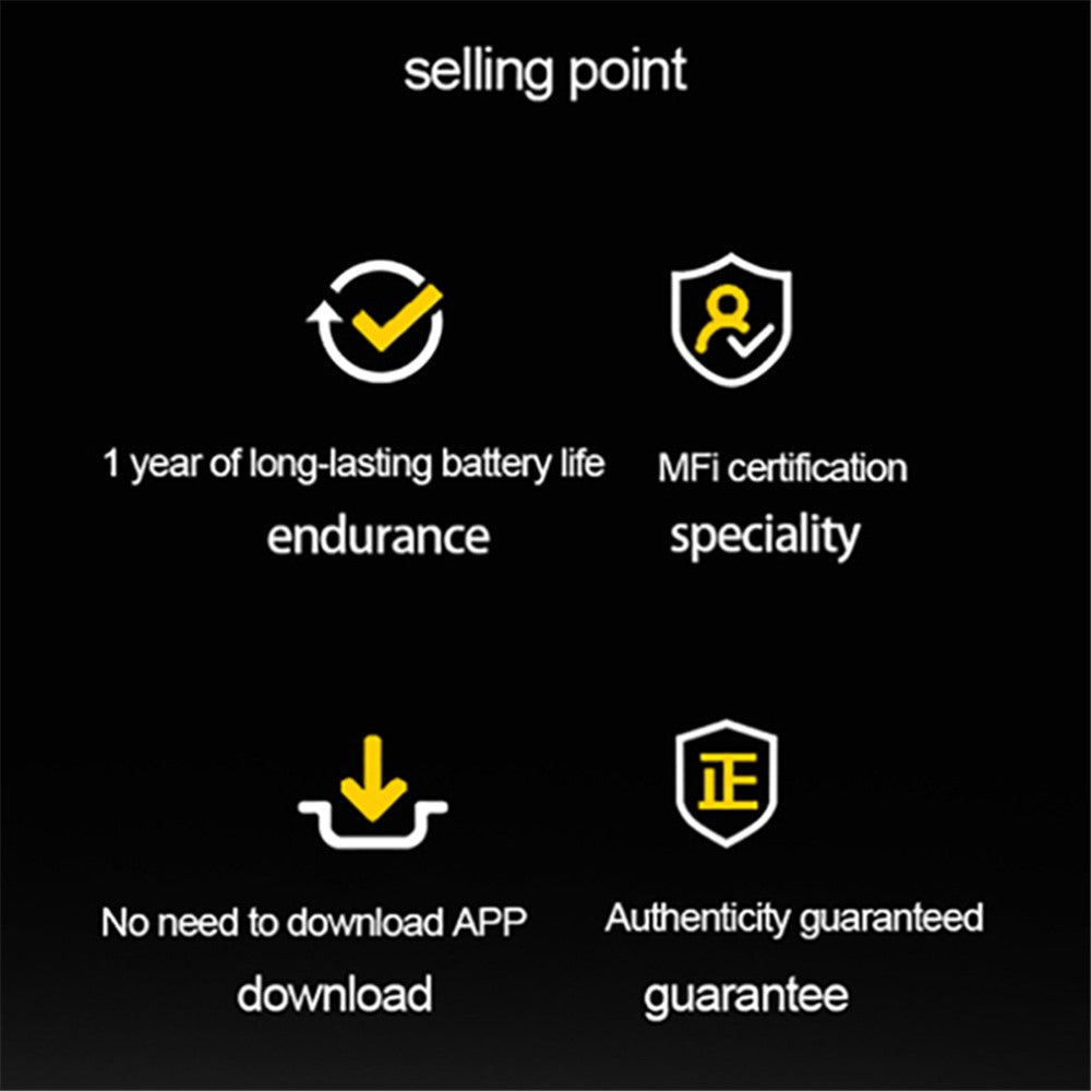 TAG005 Wireless Luggage Finder for iOS Devices Anti-lost Smart Tracker