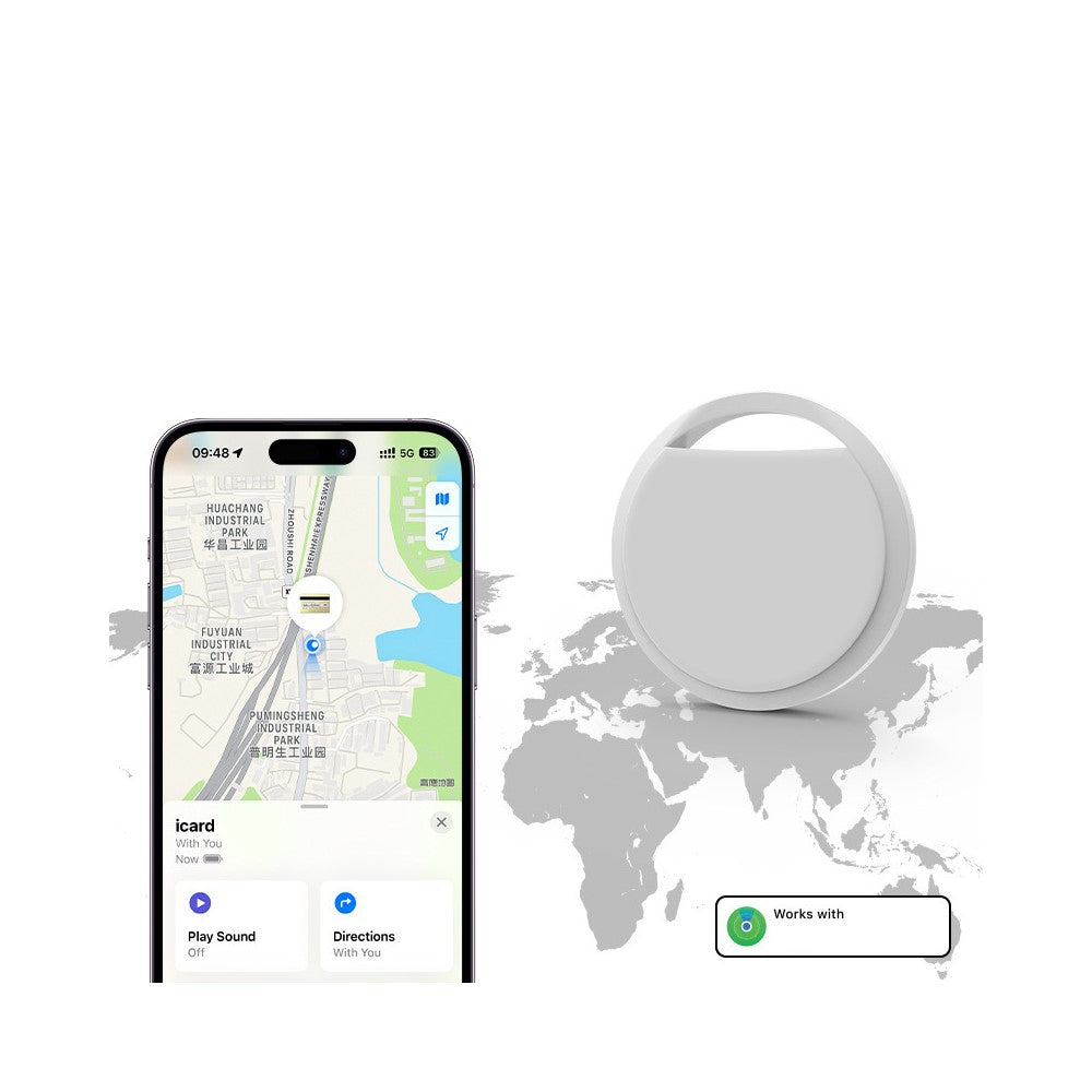 IT13 Wireless Smart Finder Bluetooth-compatible Keychain Anti-Lost Tacker for iOS