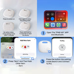 T2 Pro Wireless Smart Finder for iOS Devices Key Wallet Anti-lost Tracker